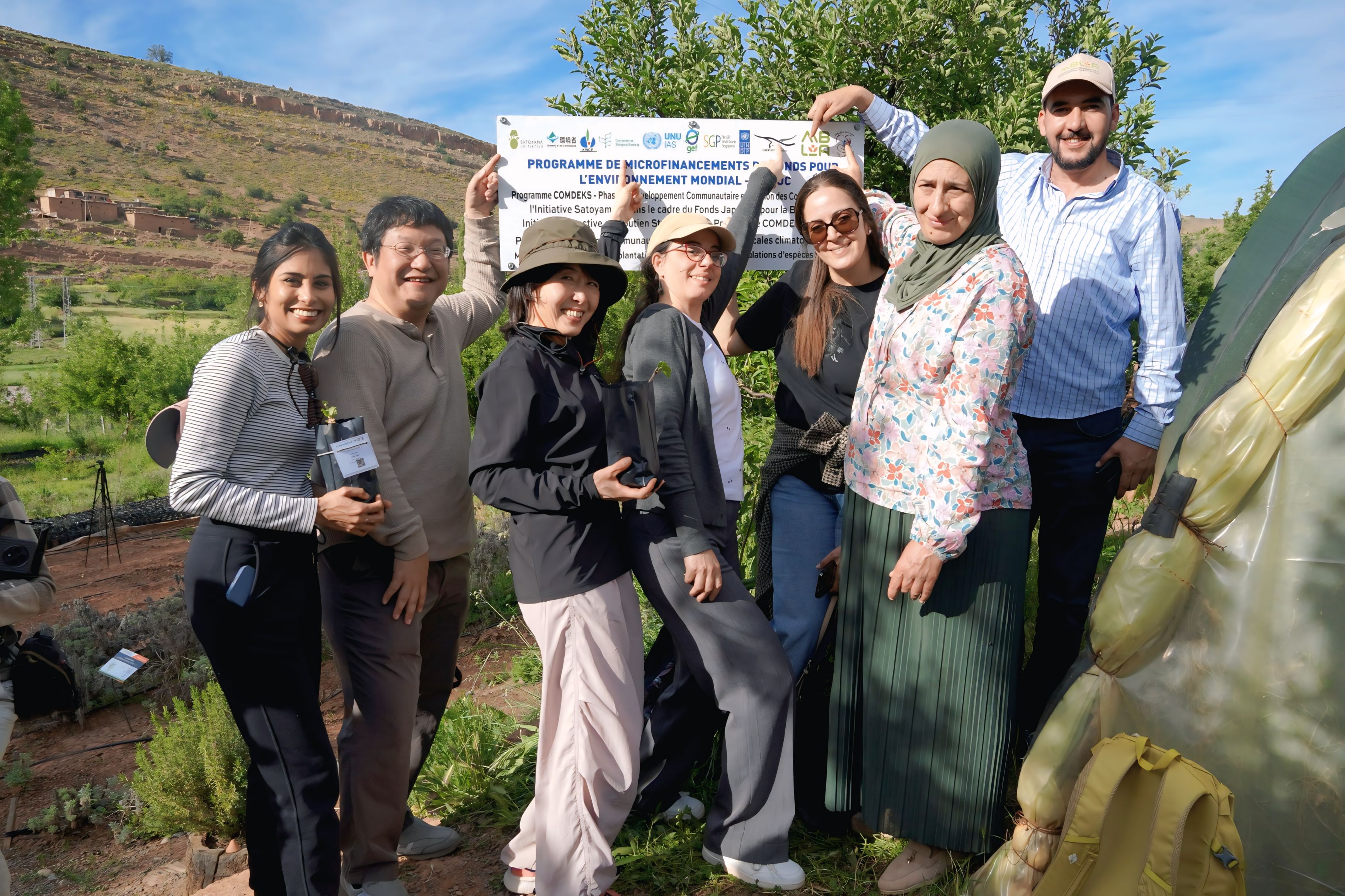 Visit to the community nursery