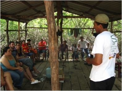 Eco-tourism for mangrove protection, El Salvador