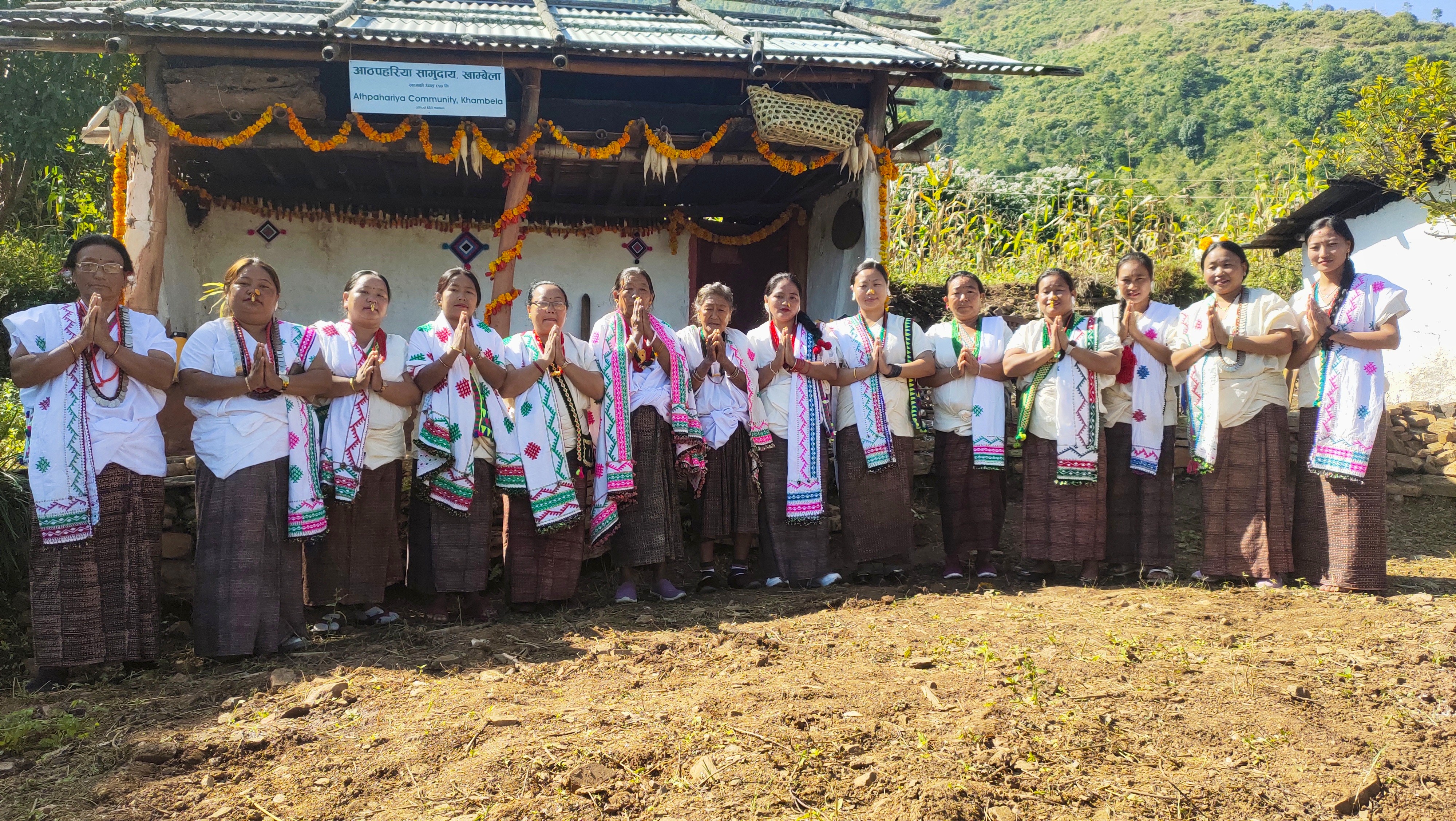 Namaste Greetings from Tamor