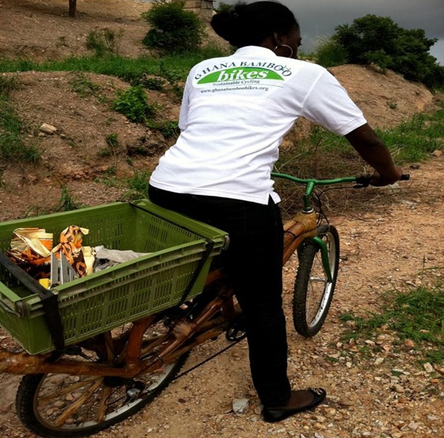 SGP Ghana - Bamboo bike