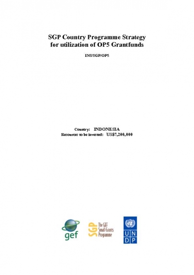 OP5 SGP Country Programme Strategy
