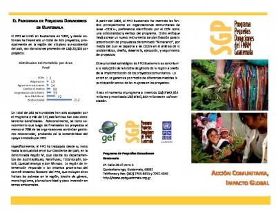 Guatemala - SGP Brochure Espanol