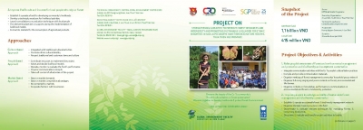 Promoting sustainable livelihood for ethnic minorities  _ A project leaflet