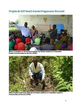 Biodiversity Conservation Projects in Burundi