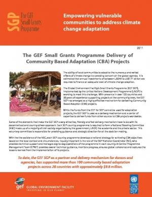 SGP Delivery of CBA Programme