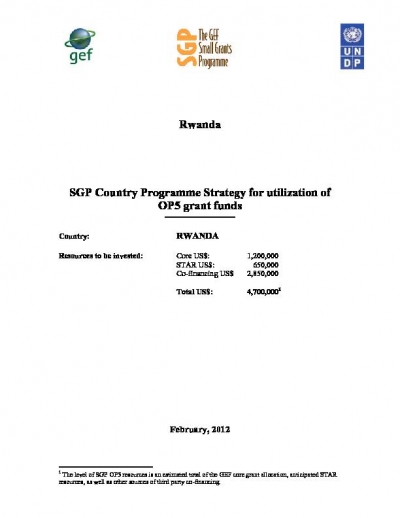 OP5 SGP Country Programme Strategy