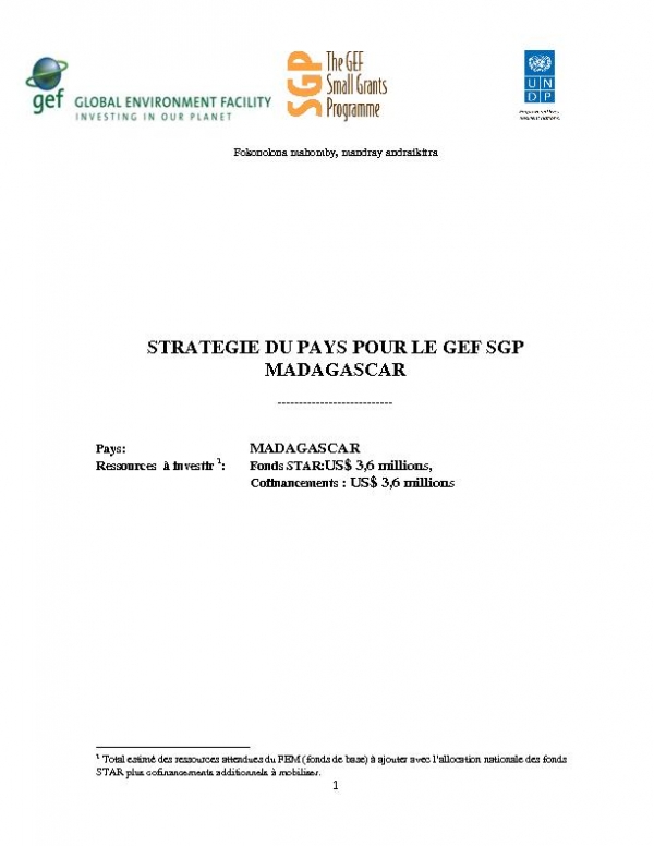 OP5 SGP Country Programme Strategy