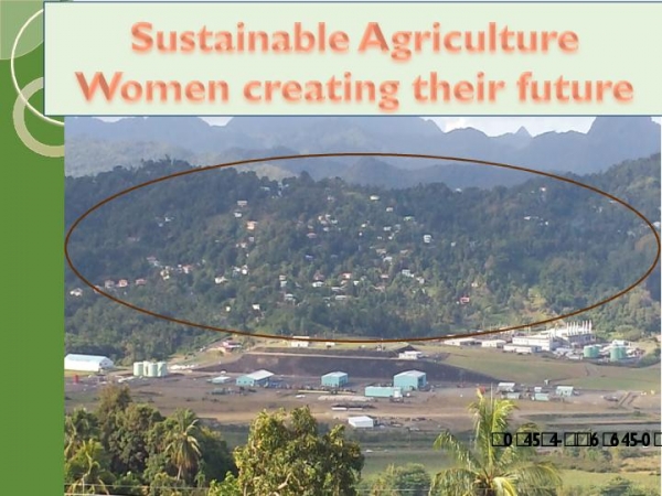 Sustainable Agriculture: Women Creating Their Future