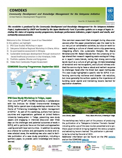 COMDEKS Newsletter Issue 13