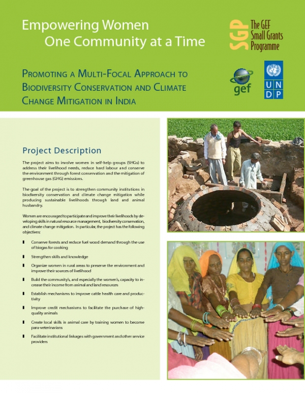 Promoting a Multi-Focal Approach to Biodiversity Conservation and Climate Change Mitigation in India