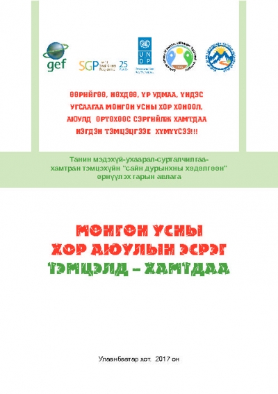 Let's eliminate mercury use/Мөнгөн усны хор аюулын эсрэг хамтдаа