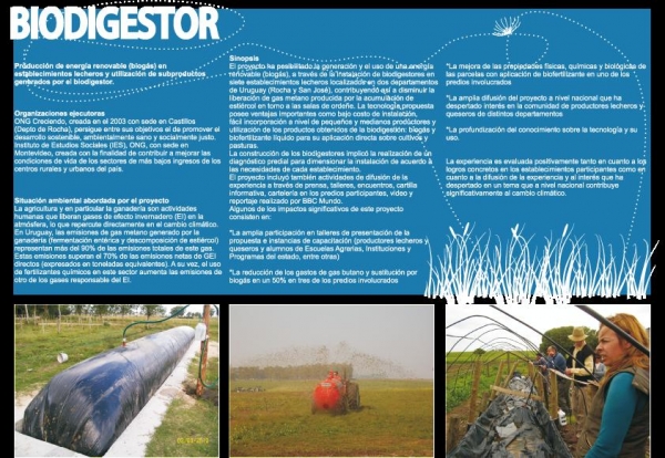 Produccion de Energia Renovable (Biogas) en Establecimientos Lecheros