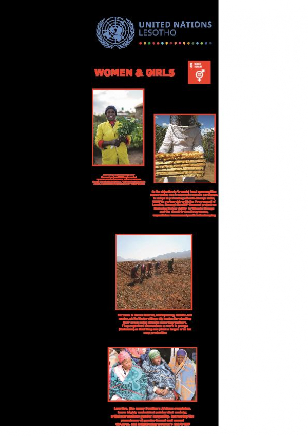 2019 UN Commemoration Photo Exhibition Featuring SGP - SDG 5