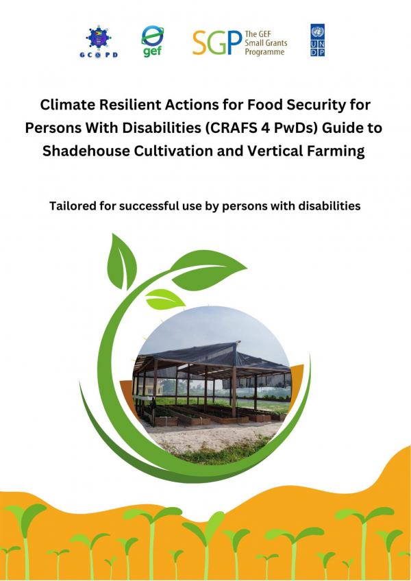 CRAFS 4 PWDs - A Guide to Shade house Cultivation and Vertical Farming