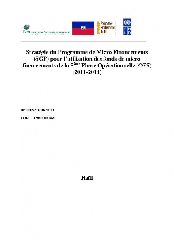 OP5 SGP Country Programme Strategy