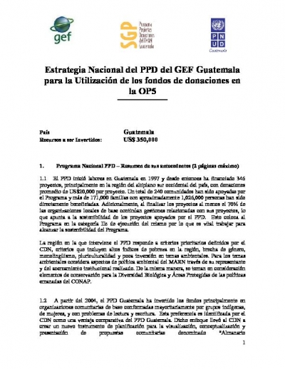 OP5 SGP Country Programme Strategy