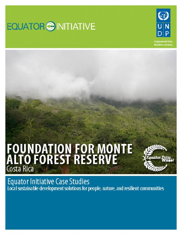 FOUNDATION FOR MONTE ALTO FOREST RESERVE