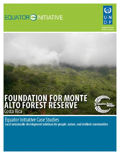 FOUNDATION FOR MONTE ALTO FOREST RESERVE