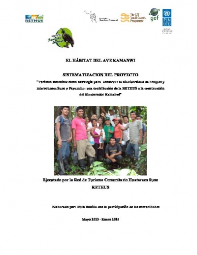 Evaluation of project Kamanwi habitat- SGP Ecuador