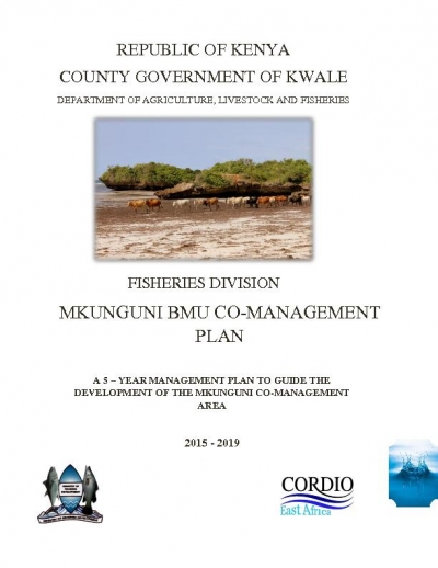 Kenya - Co-management plan for Mkunguni BMU