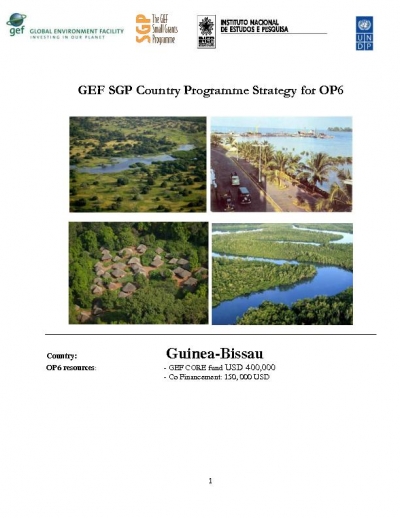 OP6 SGP Guinea - Bissau Country Programme Strategy