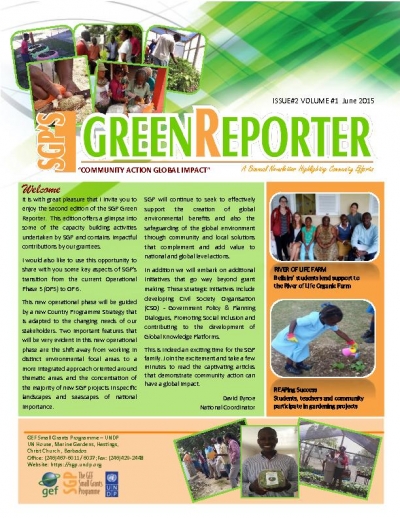 SGP Barbados Newsletter, June 2015