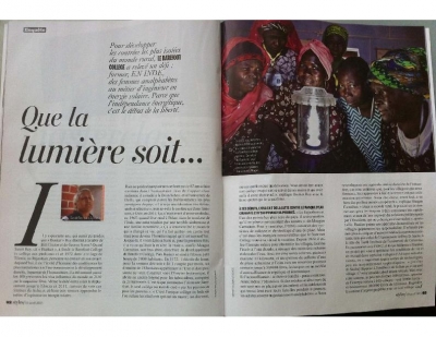 L'Express Article on SGP project in Burkina Faso