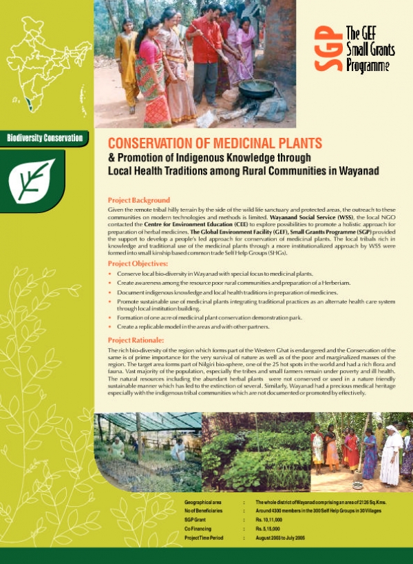 Conservation of Medicinal Plants