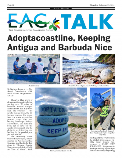 Adoptacoastline, Keeping Antigua and Barbuda Nice