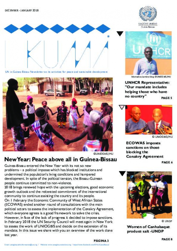 NewsLetter UN In Guine Bissau