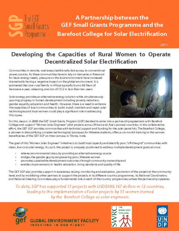 SGP Barefoot College