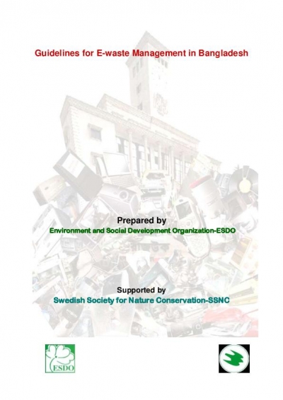E-Waste Management Guidelines in Bangladesh