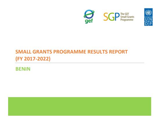 Benin Results Report, 2017-2022
