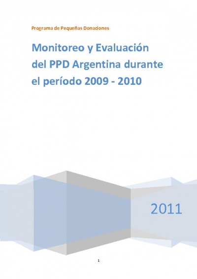 M &amp; E Argentina 2009-2010